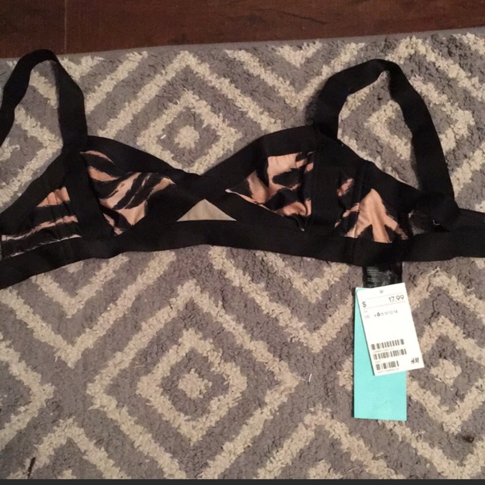H&M bandage bikini top